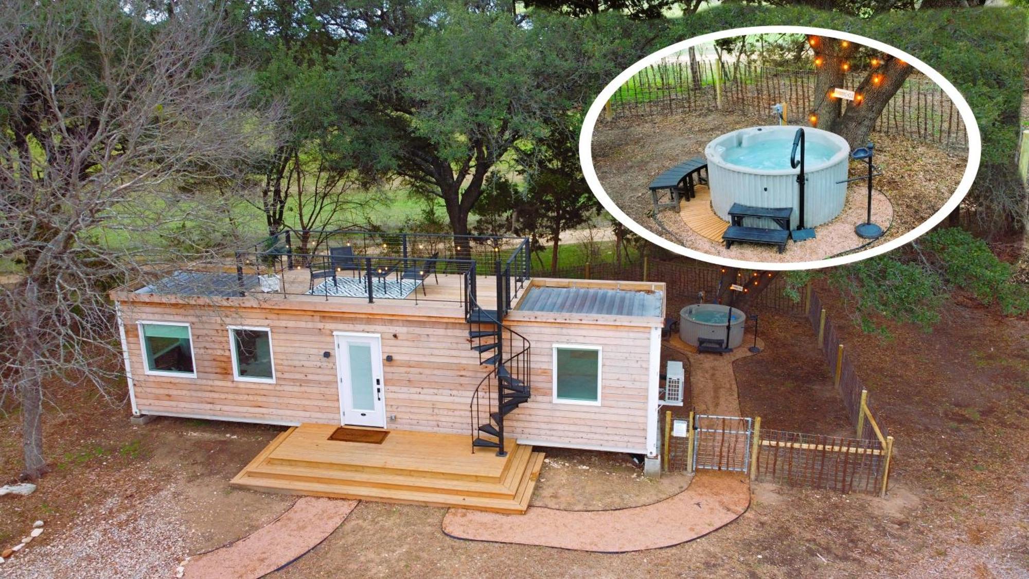 The Lonely Bull Luxury Container Home On 5 Acres Weatherford Dış mekan fotoğraf